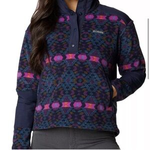 EUC Columbia Benton Springs fleece pull over